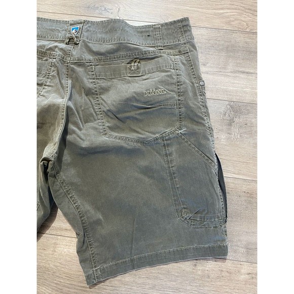 KUHL Ramblr Mens 36 x 10IN Inseam Outdoors Casual Hiking Cargo Patina Dye Shorts - Picture 7 of 9